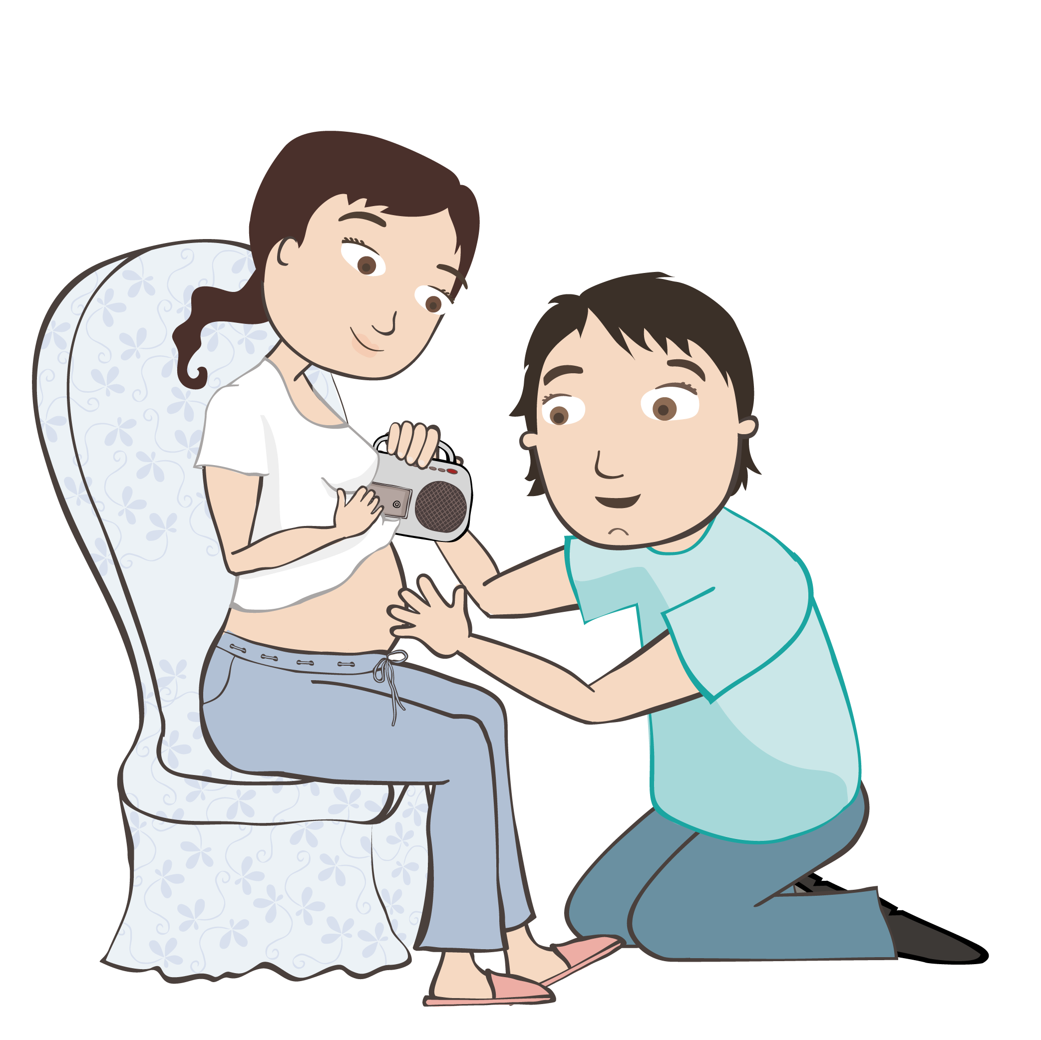 Paternidad activa desde el comienzo