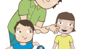 Vacaciones de niños y niñas con padres separados