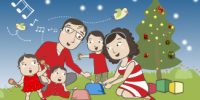 Llenar a los niños y niñas de regalos
