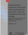 Levantamiento y análisis de información sobre ayudas técnicas para niños y niñas del Subsistema Chile Crece Contigo.