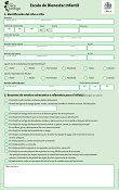 Formulario para la Escala de Bienestar Infantil- EBI