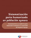 Sistematización Parto Humanizado en Población Aymara