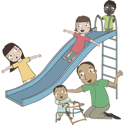 Espacios públicos amigables para niños y niñas